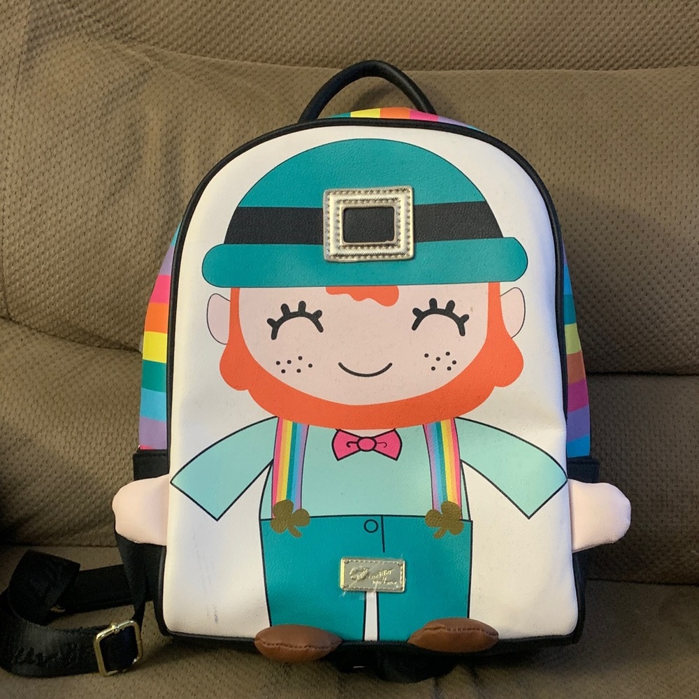 Loungefly Rainbow Leprechaun Backpack